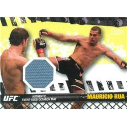 Picture of Autograph Warehouse 587494 Mauricio Rua Event Used Octagon Mat Patch Trading Card - UFC, Ultimate Fighting Championship - 2010 Topps No.FMMR