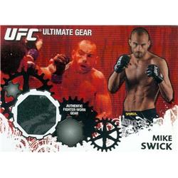 Picture of Autograph Warehouse 587495 Mike Swick Fighter Worn Gear Patch Trading Card - UFC, Ultimate Fighting Championship - 2010 Topps No.UGMS
