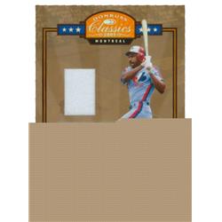 623236 Andre Dawson Autographed Baseball Card - Player Worn Jersey Piece 2005 Donruss Classic Stars of Summer No.Bos1 - Montreal Expos - Certified