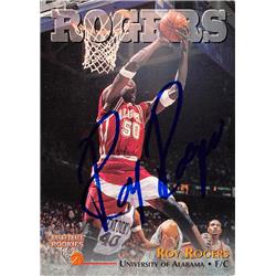 623590 Roy Rogers Autographed Basketball Card - Alabama Crimson Tide - 1996 Score Board Rookie No.14