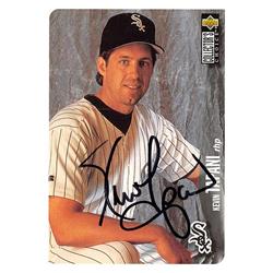 637523 Kevin Tapani Autographed Baseball Card - Chicago White Sox - 1996 Upper Deck No.768