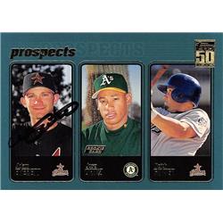 637686 Adam Everett Autographed Baseball Card - Houston Astros - 2000 Topps Prospects Rookie No.374
