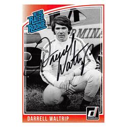 638644 Darrell Waltrip Autographed Trading Card - Nascar Driver, Auto Racing, SC - 2019 Donruss Retro Rated Rookie No.25