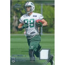 Jace Amaro Player Worn Jersey Patch Football Card - New York Jets, Texas Tech - 2014 Topps Prime Rookie No.PPJA -  Autograph Warehouse, AU27580