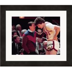 639242 Lou Carnesecca Autographed 8 x 10 in. Photo - St Johns Hall of Fame Basketball Coach - No.SC7 Inscribed HOF 92 Matted & Framed -  Autograph Warehouse
