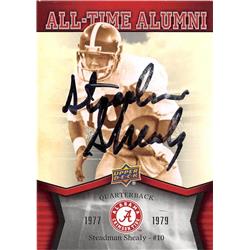 585236 Steadman Shealy Autographed Football Card - Alabama Crimson Tide - 2012 Upper Deck All Time Alumni No.ATASH -  Autograph Warehouse