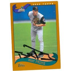 585565 Bret Prinz Autographed Baseball Card - Arizona Diamondbacks - 2002 Topps Baseball Card No.474