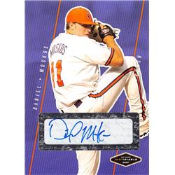 587105 Daniel Moskos Autographed Baseball Card - Pittsburgh Pirates - 2007 Just Minors Rookie No.JF28