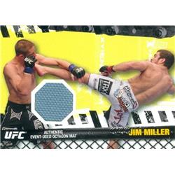 Picture of Autograph Warehouse 587492 Jim Miller Event Used Octagon Mat Patch Trading Card - UFC, Ultimate Fighting Championship - 2010 Topps No.FMJM