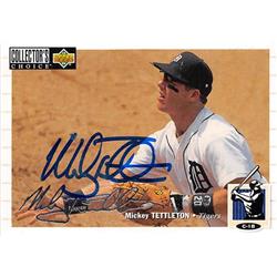 619320 Mickey Tettleton Autographed Baseball Card - Detroit Tigers - 1994 Upper Deck No.275