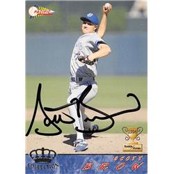 621321 Scott Brow Autographed Baseball Card - Toronto Blue Jays, 67 - 1994 Pacific Rookie No.634