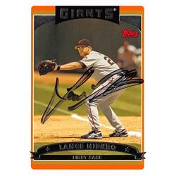 621789 Lance Niekro Autographed Baseball Card - San Francisco Giants - 2006 Topps No.414