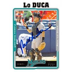 637384 Paul Loduca Autographed Baseball Card - Florida Marlins - 2005 Topps No.539