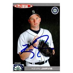 651075 Kevin Jarvis Autographed Baseball Card - Seattle Mariners, FT - 2004 Topps Total No.103