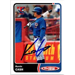 651183 Kevin Cash Autographed Baseball Card - Toronto Blue Jays, FT - 2003 Topps Total No.628