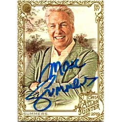 Marc Summers Autographed Trading Card - Gold No.151