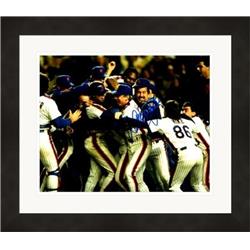 653231 Davey Johnson Autographed 8 x 10 in. Photo - New York Mets - No.SC1 World Series Celebration Matted & Framed