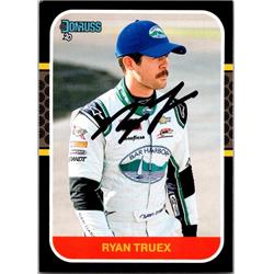 653281 Ryan Truex Autographed Trading Card - Nascar Driver, Auto Racing, SC - 2020 Donruss No.181