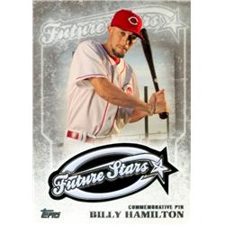 649870 Billy Hamilton Commemorative Baseball Card - Cincinnati Reds - 2015 Topps Future Stars No.FS2