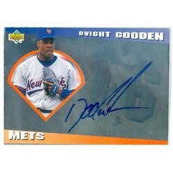 650116 Dwight Gooden Autographed Baseball Card - New York Mets Doc - 1993 Upper Deck No.15 FOIL