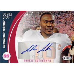 650364 Jadar Johnson Autographed Football Card - Clemson Tigers - 2017 Sage Hit Premier Draft Rookie No.A18