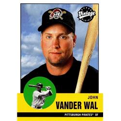 650963 John Vander Wal Autographed Baseball Card - Pittsburgh Pirates, FT - 2001 Upper Deck Vintage No.312