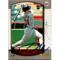 Chad Allen Autographed Baseball Card - Minnesota Twins, FT - 2000 Bowman No.33