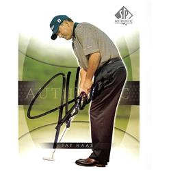 584146 Jay Haas Autographed Trading Card - Golf, PGA Tour, Wake Forest, SC - 2004 Upper Deck No.18