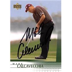 584215 Mark Calcavecchia Autographed Golf Card - PGA, Florida Gators, SC - 2001 Upper Deck No.24
