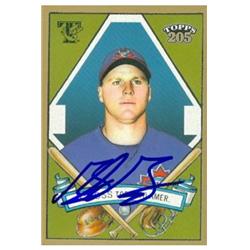 586396 Gabe Gross Autographed Baseball Card - Toronto Blue Jays - 2003 Topps 205 No.169