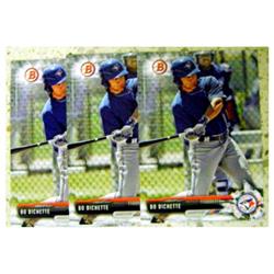 597920 Bo Bichette Baseball Card - Rookie Prospect Lot of 3 2017 Topps Bowman No.BD38 Toronto Blue Jays