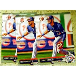597922 Lourdes Gurriel Jr. Baseball Card - Rookie Prospect Lot of 3 2017 Topps Bowman No.BD19 Toronto Blue Jays