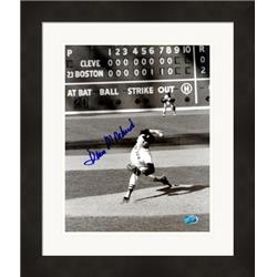 597977 Dave Morehead Autographed 8 x 10 in. Photo - Boston Red Sox, Ho Hitter - Matted & Framed