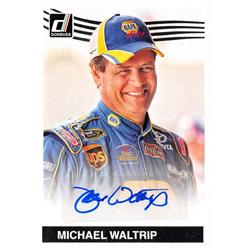 598056 Michael Waltrip Autographed Trading Card - Auto Racing Nascar, SC - 2017 Donruss Certified No.MW