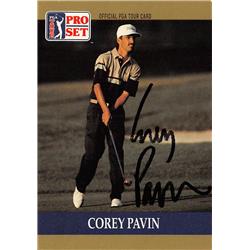 Corey Pavin Autographed Golf Card - PGA Tour, UCLA Bruins, SC - 1990 Pro Set No.62