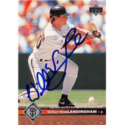 618848 William Vanlandingham Autographed Baseball Card - San Francisco Giants, SC - 1996 Upper Deck No.171