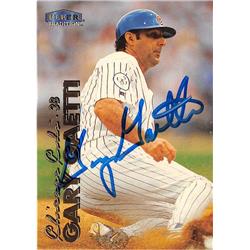 Gary Gaetti autographed baseball card (Chicago Cubs) 1999 Fleer Tradition #407 - Baseball Slabbed Autographed Cards