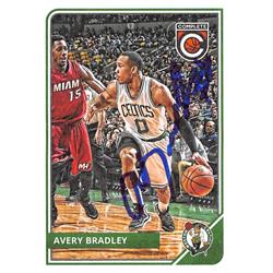 622395 Avery Bradley Autographed Basketball Card - Boston Celtics - 2015 Panini Complete No.169
