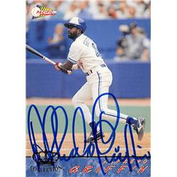 622764 Alfredo Griffin Autographed Baseball Card - Toronto Blue Jays - 1994 Pacific No.641