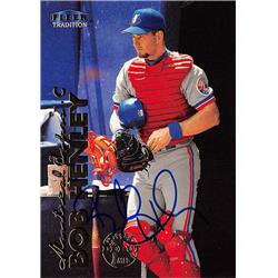 623105 Bob Henley Autographed Baseball Card - Montreal Expos - 1999 Fleer Tradition No.423