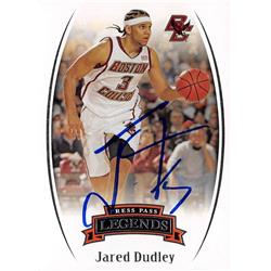 623579 Jared Dudley Autographed Basketball Card - Boston College Eagles - 2007 Press Pass Legends Rookie No.1