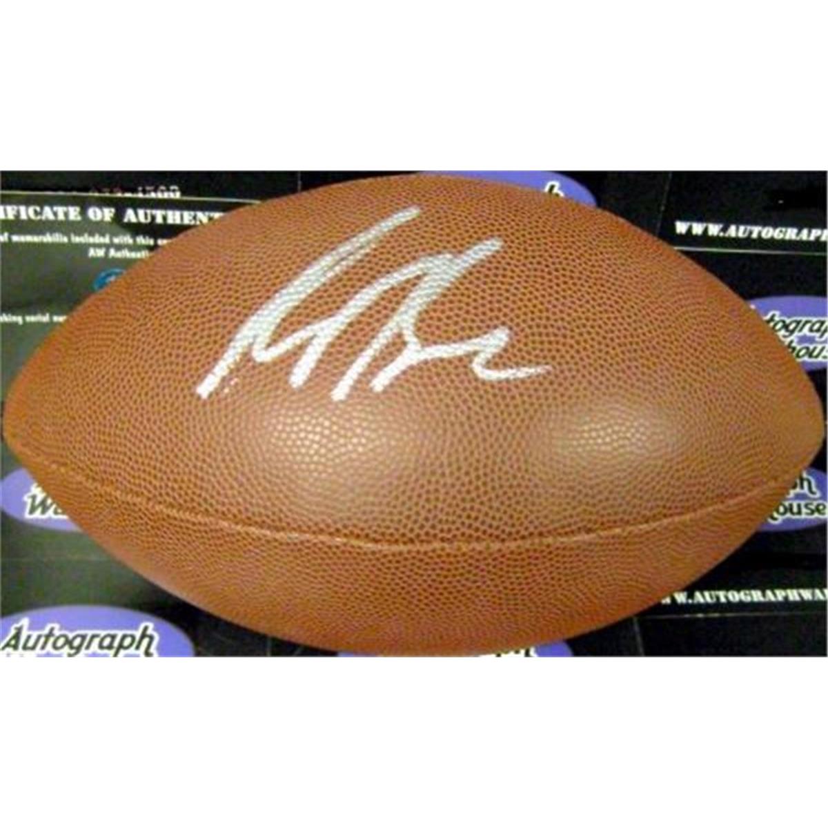 623780 Anquan Boldin Autographed Football - Baltimore Ravens Super Bowl Champ Fb