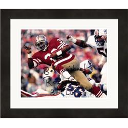 623834 Roger Craig Autographed 8 x 10 in. Photo - San Francisco 49ers - No.SC7 Inscribed 3 TDS SB 19 Matted & Framed