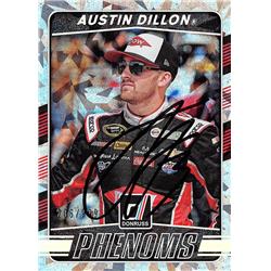 624722 Austin Dillon Autographed Trading Card - Auto Racing, Nascar, SC - 2017 Donruss Phenoms Refractor No.P10 LE 206-999