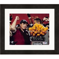 Jimbo Fisher Autographed 8 x 10 in. Photo - Florida State Seminoles, Fsu National Champions Coach - No.5 Matted & Framed PSA Authentication -  Autograph Warehouse, 625177