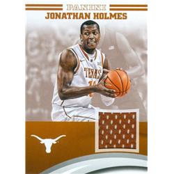 Picture of Autograph Warehouse 583132 Jonathan Holmes Player Worn Jersey Patch Basketball Card - Texas Longhorns - 2015 Panini Team Collection No.JH-Tex Orange