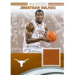Picture of Autograph Warehouse 583135 Jonathan Holmes Player Worn Jersey Patch Basketball Card - Texas Longhorns - 2015 Panini Team Collection No.JH-Tex Brown