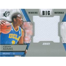 Picture of Autograph Warehouse 583513 Jordan Adams Player Worn Jersey Patch Basketball Card - Ucla Bruins - 2014 Upper Deck Winning Big Materials No.WMJA