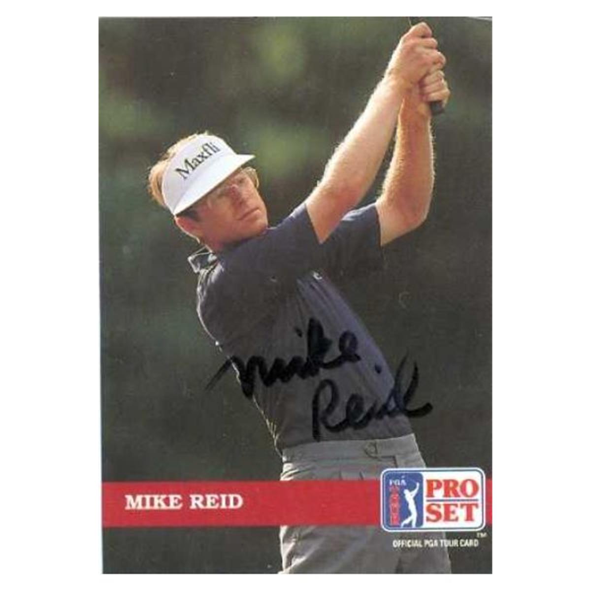 584237 Mike Reid Autographed Trading Card - Golf