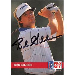 598169 Bob Gilder Autographed Golf Card - PGA Tour, Arizona State Sun Devils, SC - 1992 Pro Set No.29
